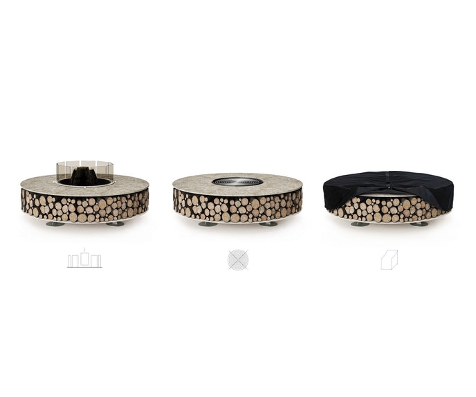 Zero Keramik Fire Pit I AK47 Design
