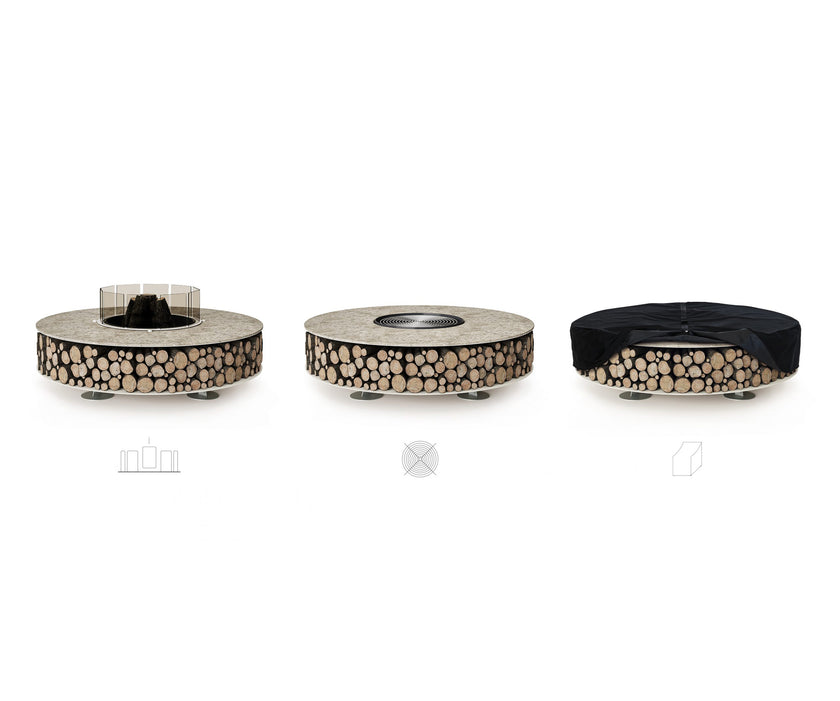 Zero Keramik Fire Pit I AK47 Design