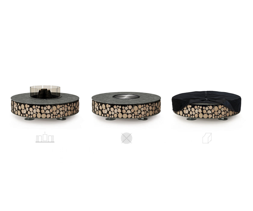 Zero Keramik Fire Pit I AK47 Design
