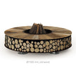 Zero Wood Fire Pit I AK47 Design