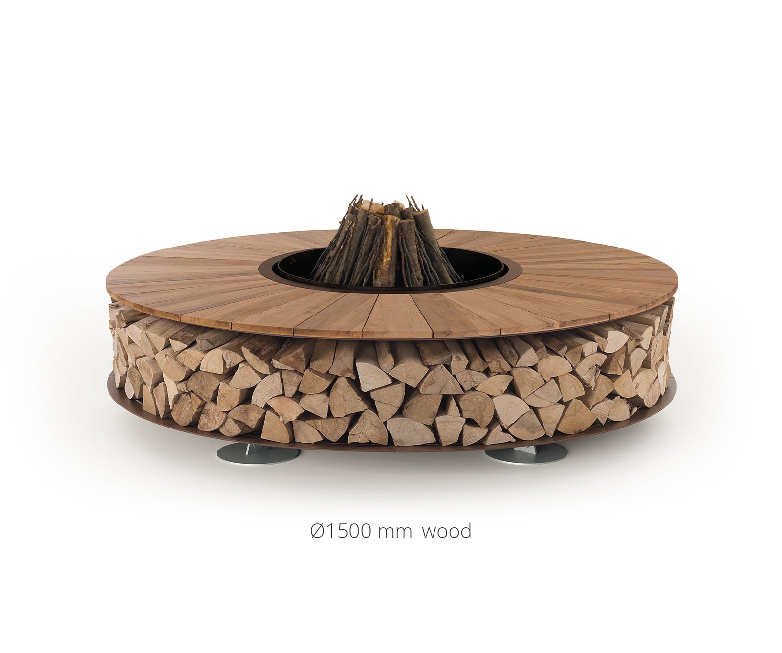 Zero Wood Fire Pit I AK47 Design