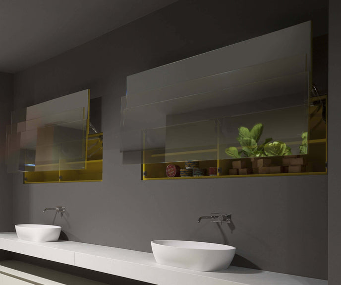 Segreto Bathroom Mirror Antonio Lupi