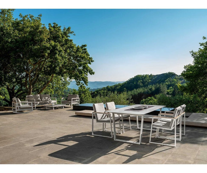 Talenti Alabama Alu Dining Armchair Outdoors