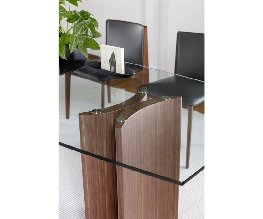 Porada Alan Dining Table Glass Top