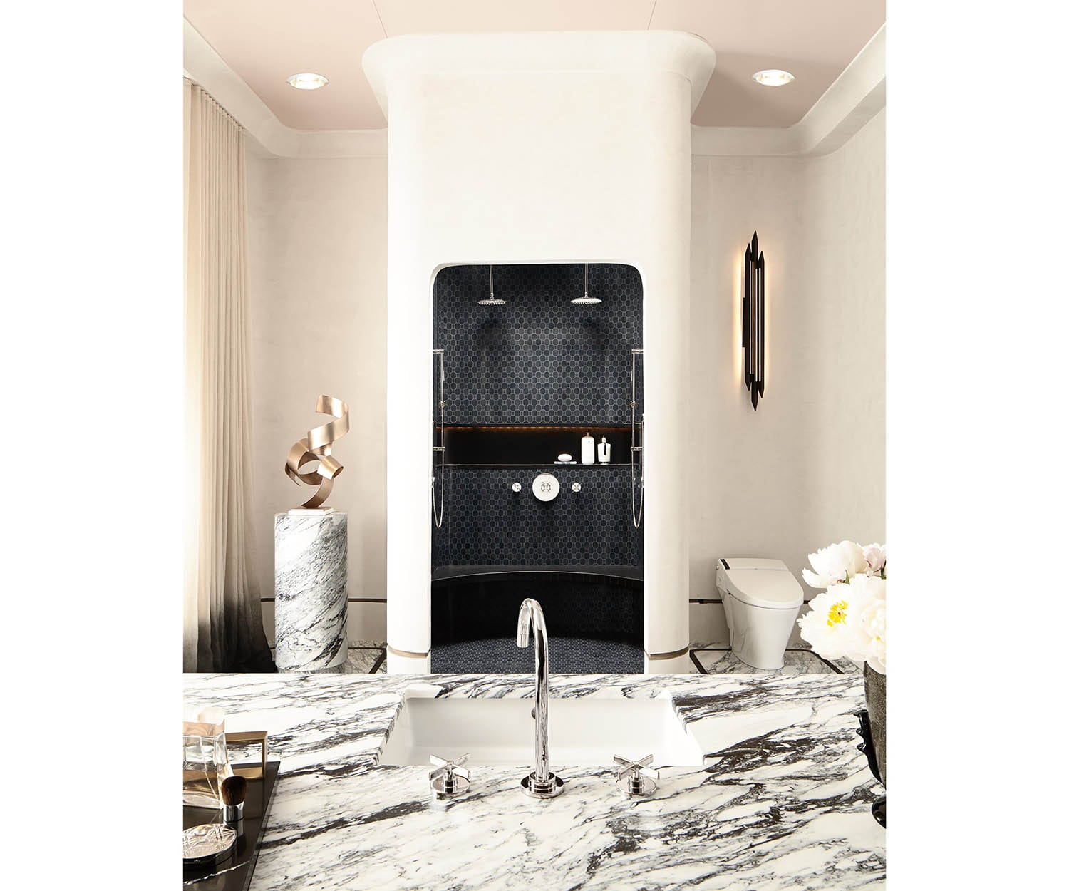 High end Palermo Wall Sconce by Zia Priven Casa Design