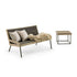 High end Allaperto Mountain Square Coffee Table by Ethimo Casa Design