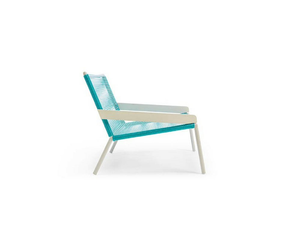 High end Allaperto Camping Chic Lounge Chair by Ethimo Casa Design