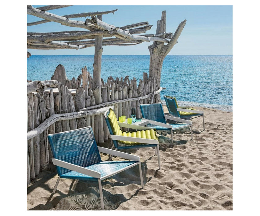 High end Allaperto Camping Chic Lounge Chair by Ethimo Casa Design