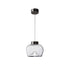 Leucos Aella Bold Suspension Smoke Grey and Gunmetal 