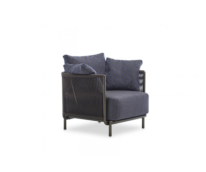 Queen ART. 4431 Armchair Roberti Rattan