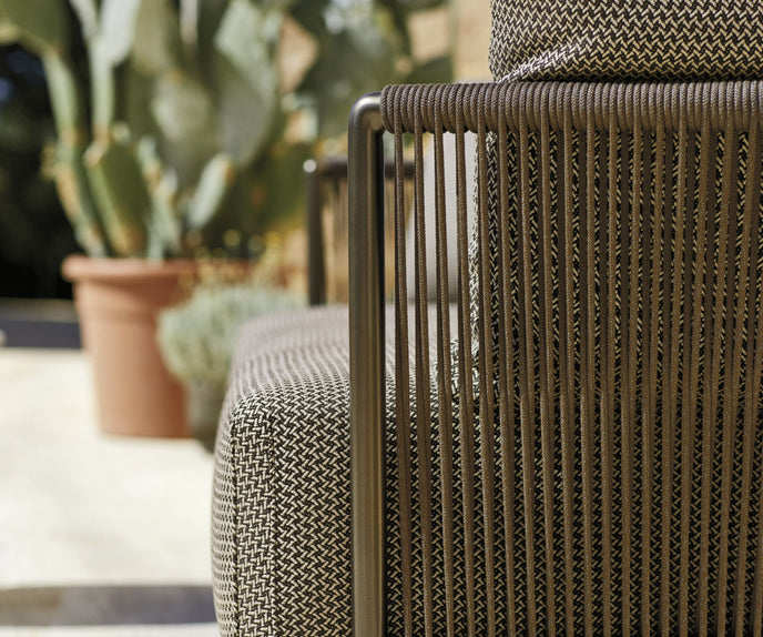 Queen ART. 4420S Armrest Roberti Rattan