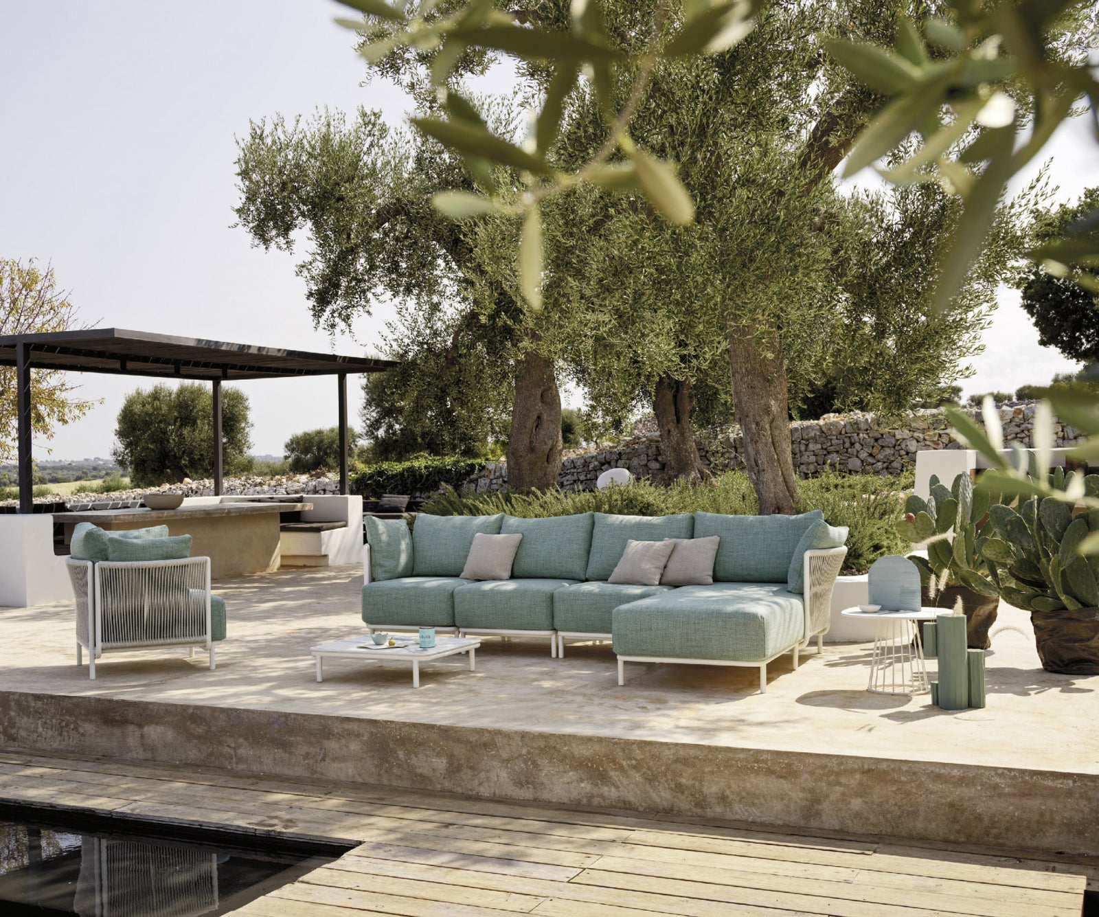 Queen ART. 4428H Coffee Table Roberti Rattan