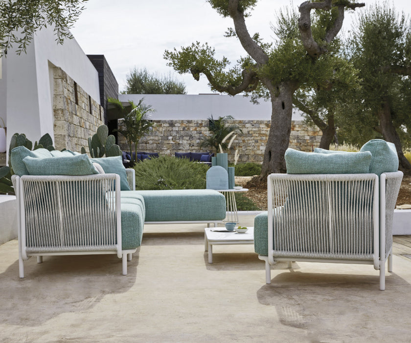 Queen ART. 4420D Armrest Roberti Rattan