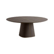 High end Artu 160 Leather Dining Table by Frag Casa Design