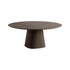 High end Artu 160 Leather Dining Table by Frag Casa Design