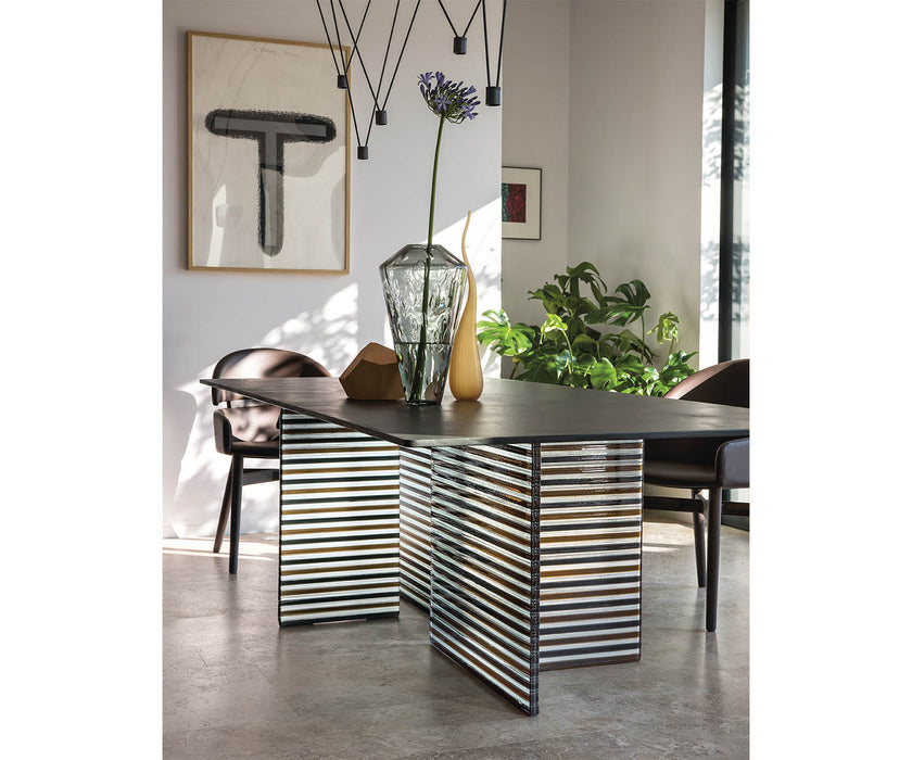 High end Big Wave Dining Table by Fiam Casa Design