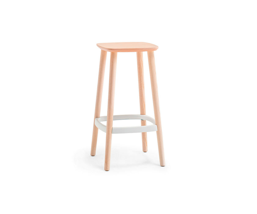 Pedrali Babila Backless Bar Stool Wood