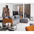 Meridiani Bacon Modular Sofa Gray