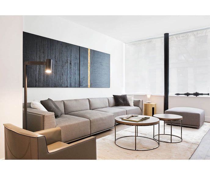 Meridiani Bacon Modular Sofa Ash