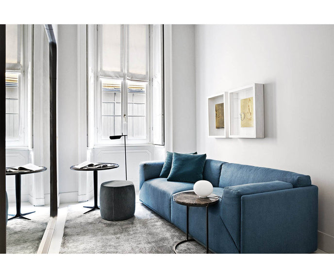 Meridiani Bacon Modular Sofa Blue