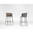 Ballet Stool Camerich Ivory and Grey