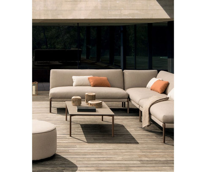 High end Bare Outdoor Rectangular Coffee Table by Expormim Casa Design