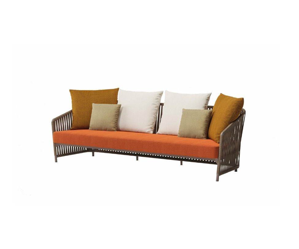 Bitta Lounge 3 Seater Sofa Rope Kettal