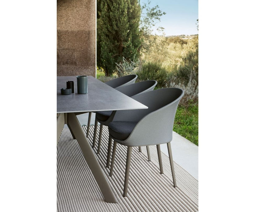 High end Blum Outdoor Dining Armchair by Expormim Casa Design