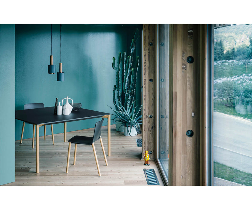 High end Boiacca Wood Dining Table by Kristalia Casa Design