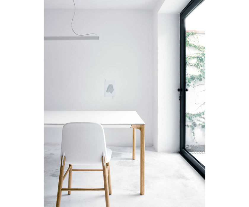 High end Boiacca Wood Dining Table by Kristalia Casa Design