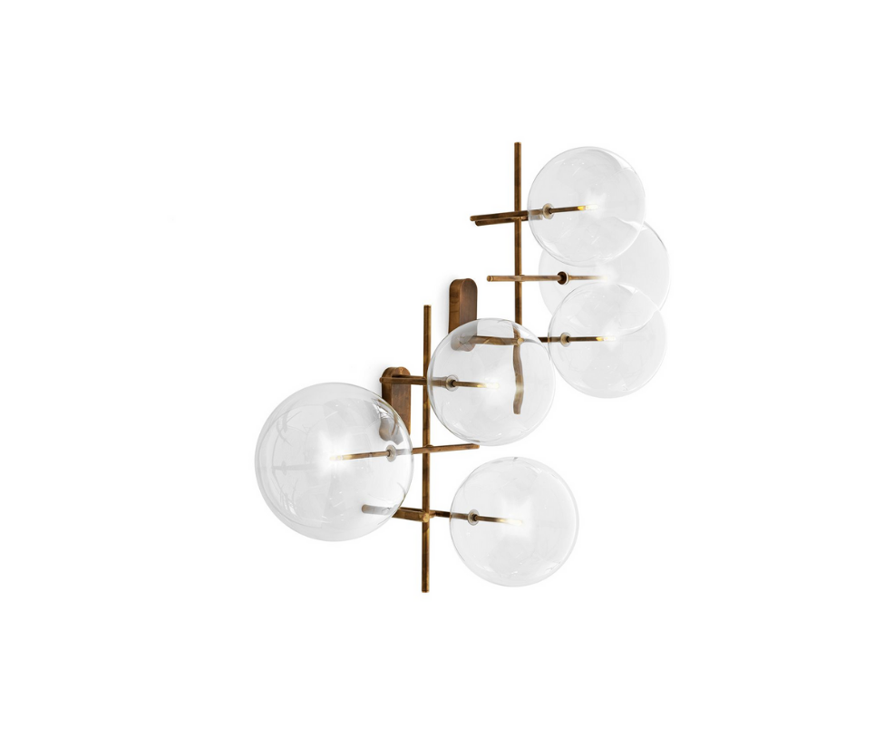 Bolle Aria Wall Lamp Gallotti&Radice