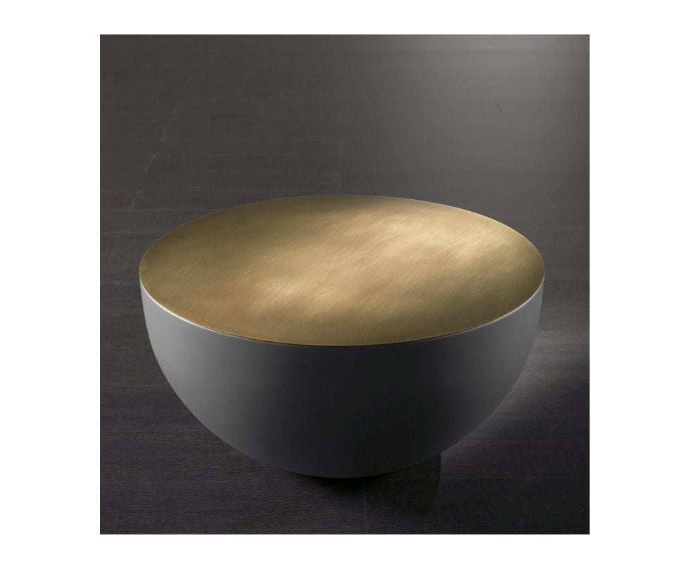 Meridiani Bongo table Metal top