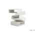 Porro Balancing Boxes Side Table White
