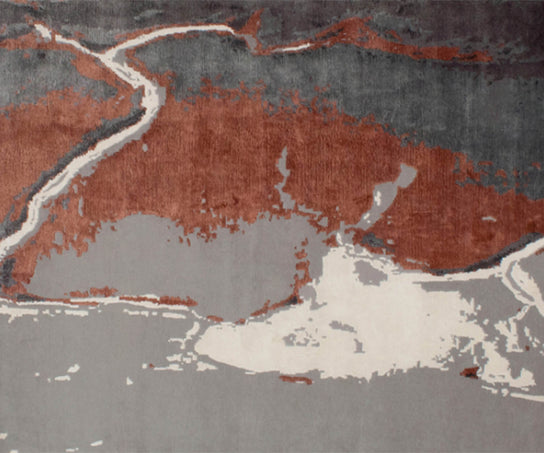 High end Bridge Rug by Serge Lesage Casa Design