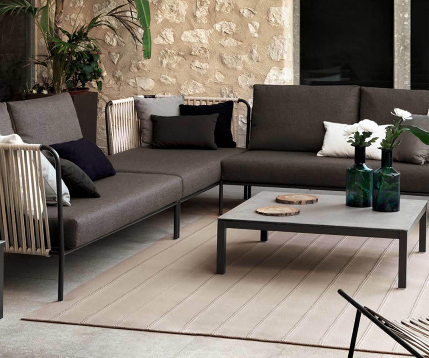 High end Trenza Outdoor Rug by Expormim Casa Design
