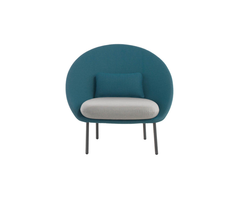 High end Twins Outdoor Low Armchair by Expormim Casa Design