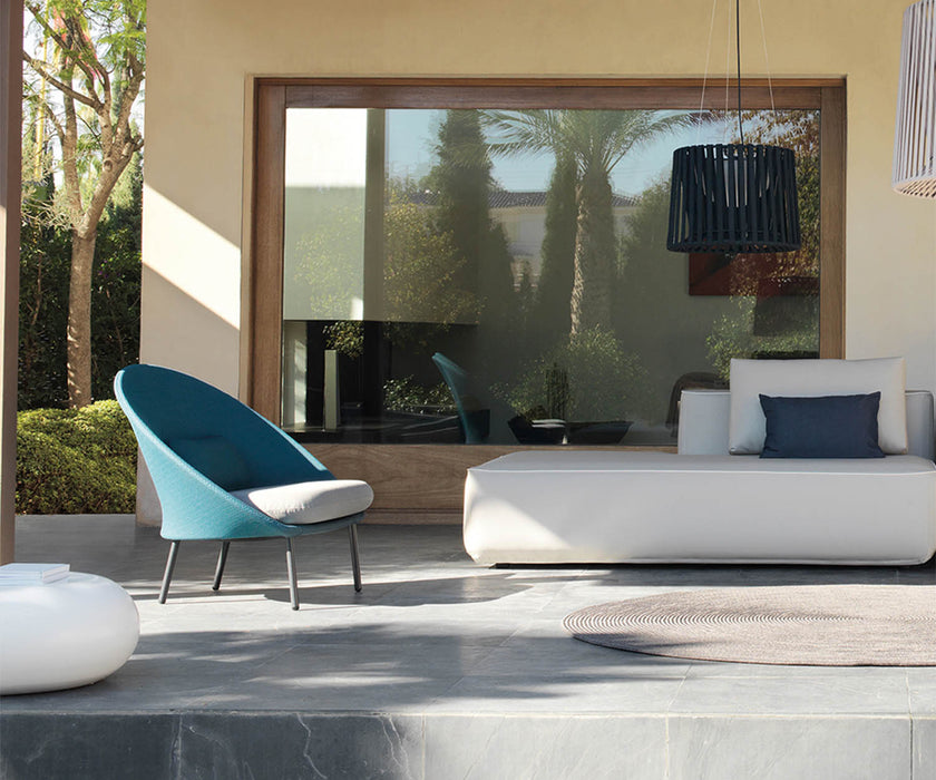 High end Twins Outdoor Low Armchair by Expormim Casa Design