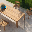 High end Costes Rectangular Dining Table by Ethimo Casa Design