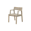 High end Costes Teak Dining Armchair by Ethimo Casa Design