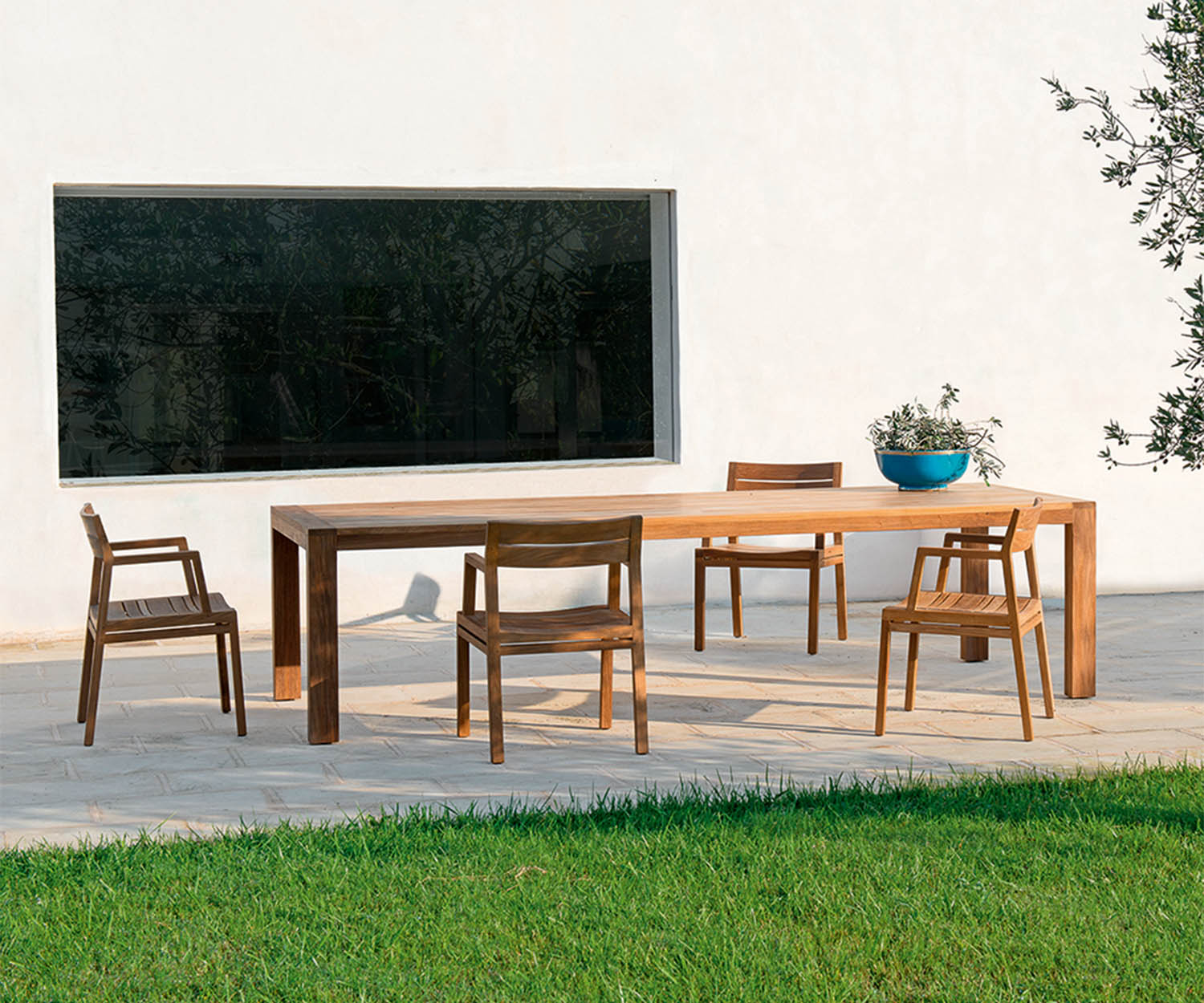 High end Costes Dining Armchair by Ethimo Casa Design