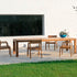 High end Costes Teak Dining Armchair by Ethimo Casa Design