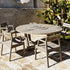 High end Costes Teak Dining Armchair by Ethimo Casa Design