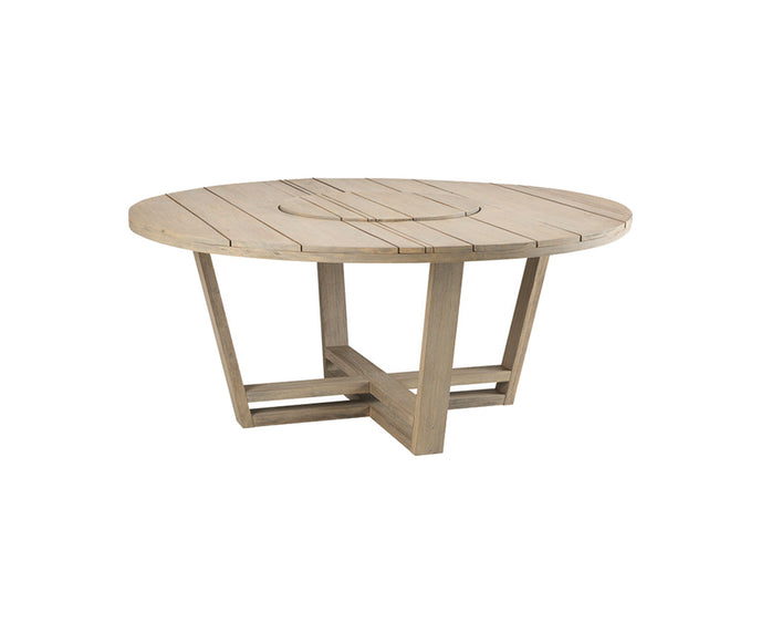 High end Costes Round Dining Table by Ethimo Casa Design