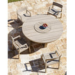 High end Costes Round Dining Table by Ethimo Casa Design