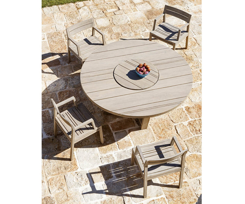 High end Costes Round Dining Table by Ethimo Casa Design