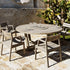 High end Costes Round Dining Table by Ethimo Casa Design