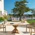 High end Cronos Square Dining Table by Ethimo Casa Design