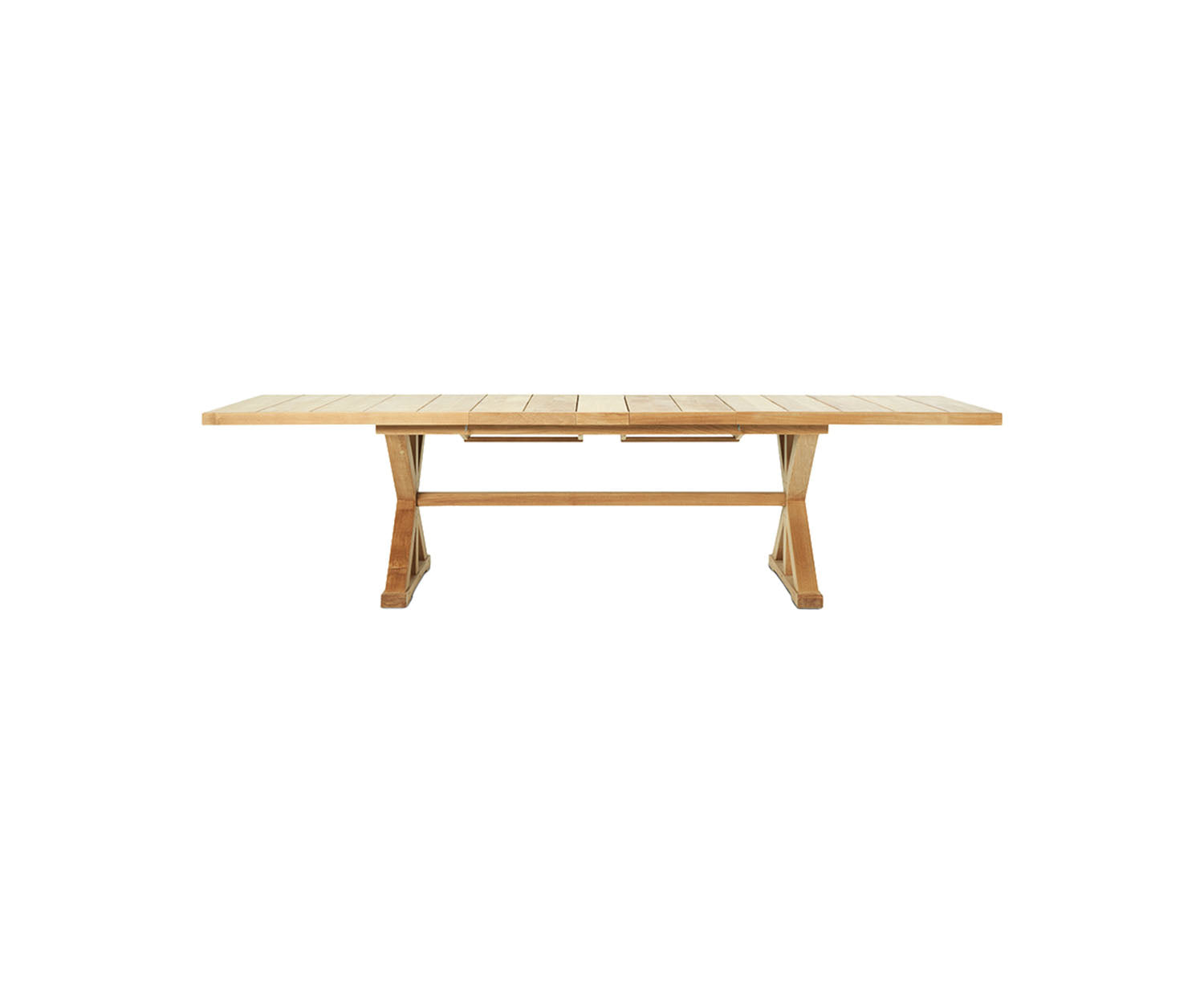 High end Cronos Teak Extendable Dining Table by Ethimo Casa Design