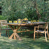 High end Cronos Extendable Dining Table by Ethimo Casa Design