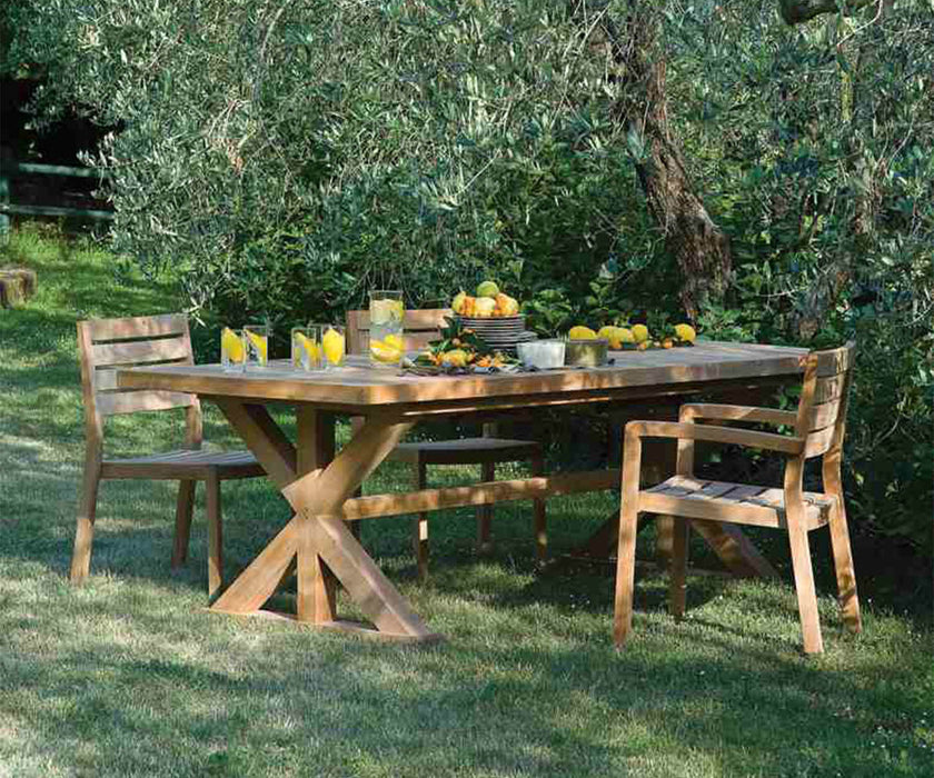 High end Cronos Extendable Dining Table by Ethimo Casa Design